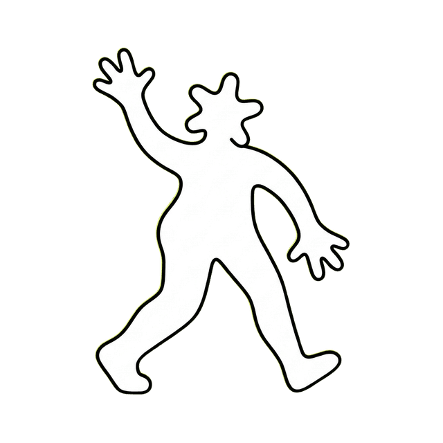 The Common Ground mascot waving — say hi